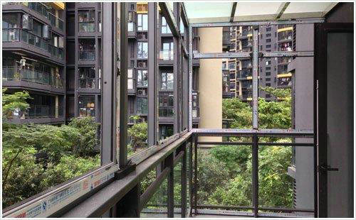 封阳台门窗系列